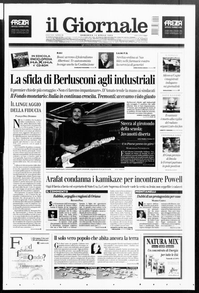 Il giornale : quotidiano del mattino